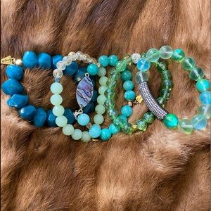 Erimish bracelet stack